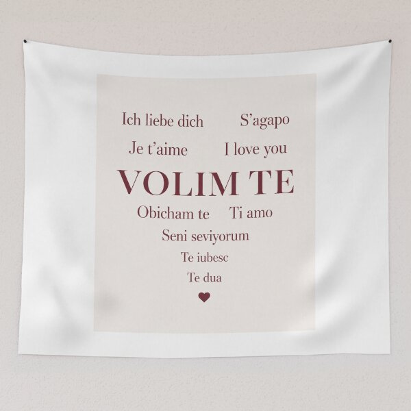 Item preview, Minimalist Heart Made of Love Languages designed and sold by Mastalina99.