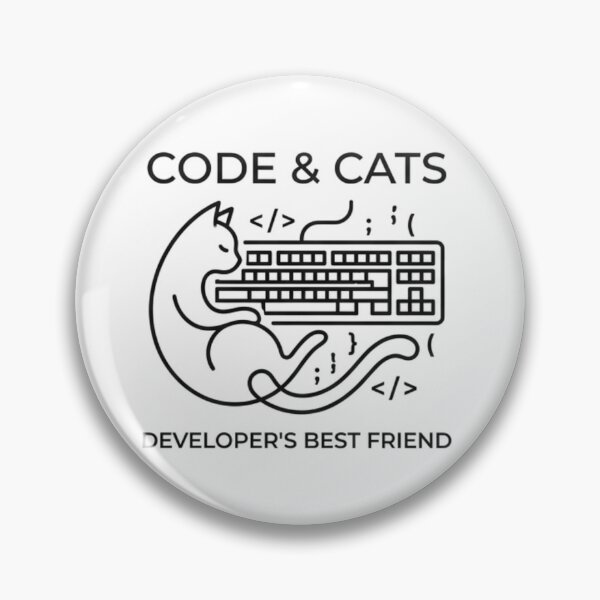 Item preview, Funny Programmer Cat Gift Code And Cats Developer  Best Friend Linux Cat Shirt Coder Gift designed and sold by Dev Mode.