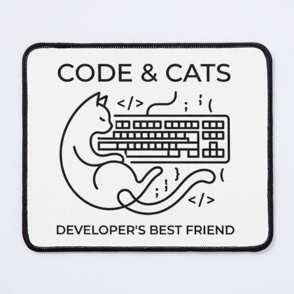 Item preview, Funny Programmer Cat Gift Code And Cats Developer  Best Friend Linux Cat Shirt Coder Gift designed and sold by Dev Mode.