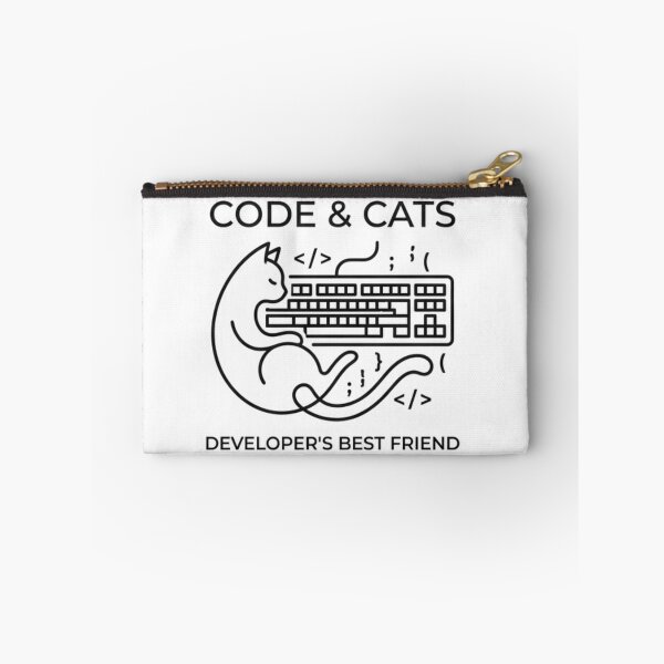 Artikelvorschau, Lustiges Geschenk für Programmierer mit Katzenmotiv: Code und Katzen – Entwickler-Bester-Freund-Linux-Katzen-Shirt entworfen und verkauft von Dev Mode.