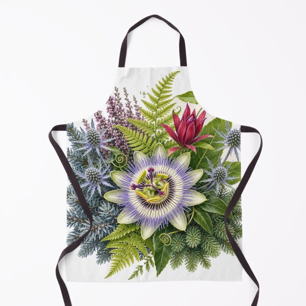 Item preview, Exotic Passionflower and Wild Woodland Botanical Bouquet designed and sold by ytist.