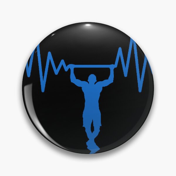 Item preview, Calisthenics Heartbeat | Gym Pull-Up Design | Fitness Gift for Men designed and sold by AstronautMerch.