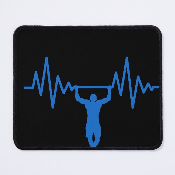 Item preview, Calisthenics Heartbeat | Gym Pull-Up Design | Fitness Gift for Men designed and sold by AstronautMerch.