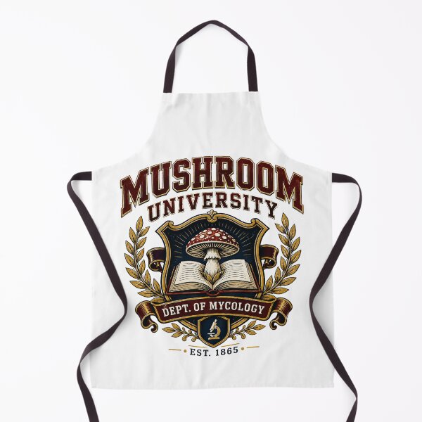 Item preview, Mushroom University Dept. of Mycology Graphic designed and sold by curiouschimp.