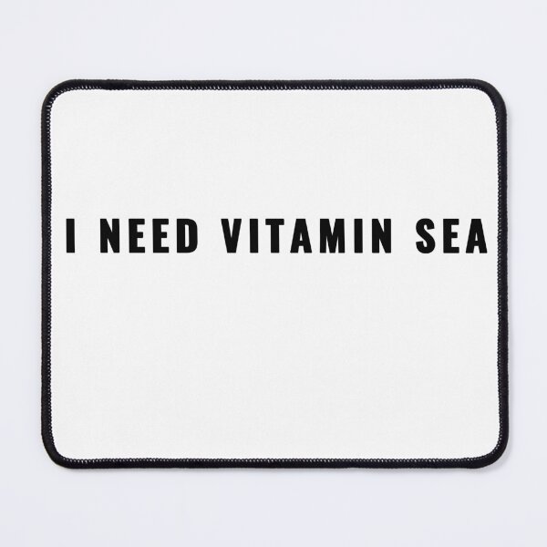 Item preview, I Need Vitamin Sea Fishing Quote T-Shirt | Uncle Jichuan designed and sold by Uncle-Jichuan.
