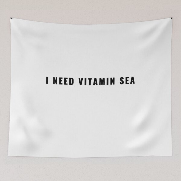 Item preview, I Need Vitamin Sea Fishing Quote T-Shirt | Uncle Jichuan designed and sold by Uncle-Jichuan.