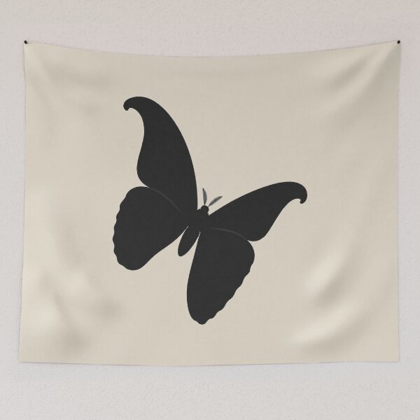 Item preview, Minimalist Dark Moth Silhouette designed and sold by Ombrya.