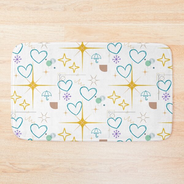 Item preview, Sparkling Hearts and Stars Y2K Aesthetic Illustration designed and sold by altanduranstudio.