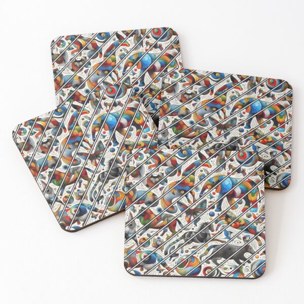 Item preview, Colorful Animal Symphony designed and sold by Catfcreations.