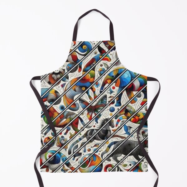 Aperçu de l'œuvre Colorful Animal Symphony créée et vendue par Catfcreations.