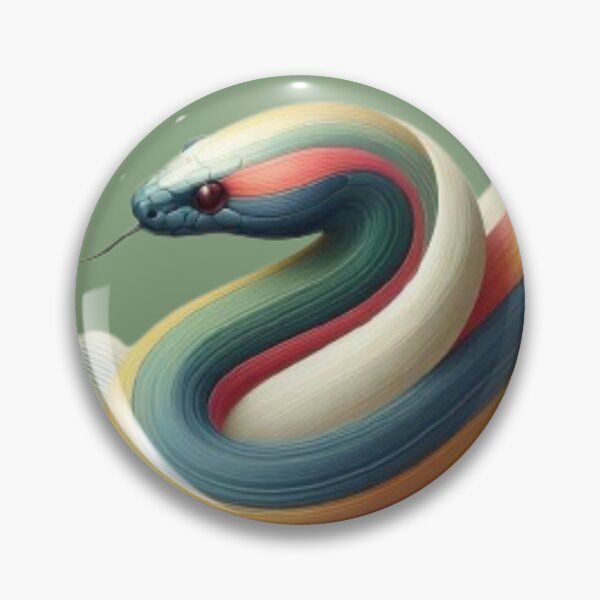 Item preview, Ribbon Serpent – Abstract Elegance in Motion designed and sold by Catfcreations.
