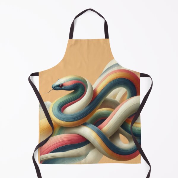 Item preview, Ribbon Serpent – Abstract Elegance in Motion designed and sold by Catfcreations.