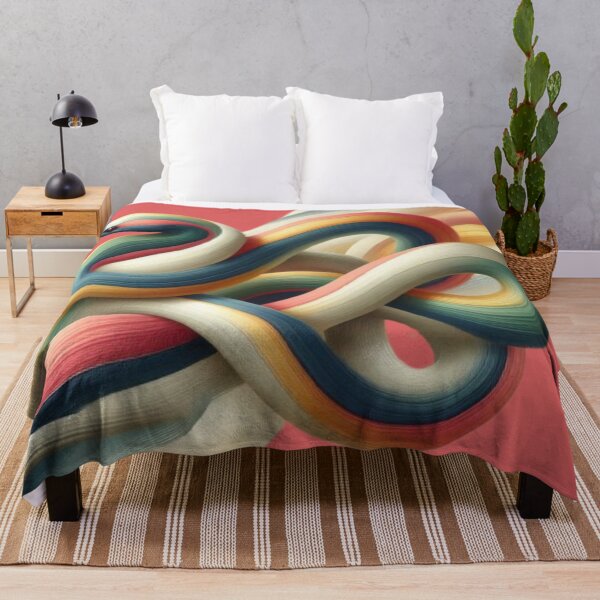 Item preview, Ribbon Serpent – Abstract Elegance in Motion designed and sold by Catfcreations.
