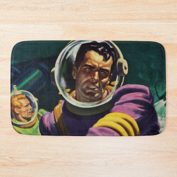 Item preview, Vintage Space Comic Cover – Classic 1950s Sci‑Fi Adventure Illustration designed and sold by Analog Aura .