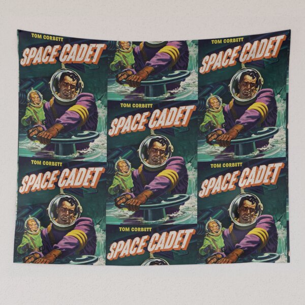 Item preview, Vintage Space Comic Cover – Classic 1950s Sci‑Fi Adventure Illustration designed and sold by Analog Aura .