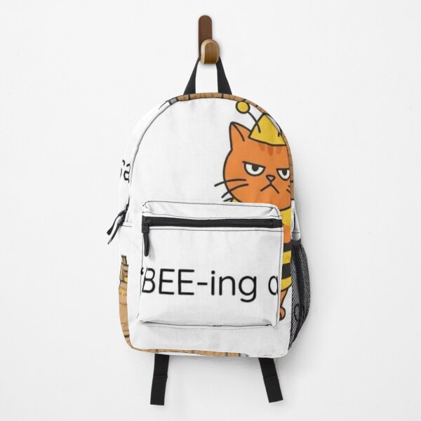 Item preview, Funny Bee Cat Gift BEE-ing a Professional Cute Cat Lover  Beekeeper Humor Cat Sticker designed and sold by Dev Mode.