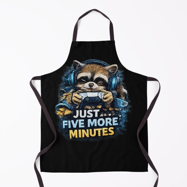 Item preview, Just Five More Minutes – Raccoon Gamer designed and sold by Hobby-up.