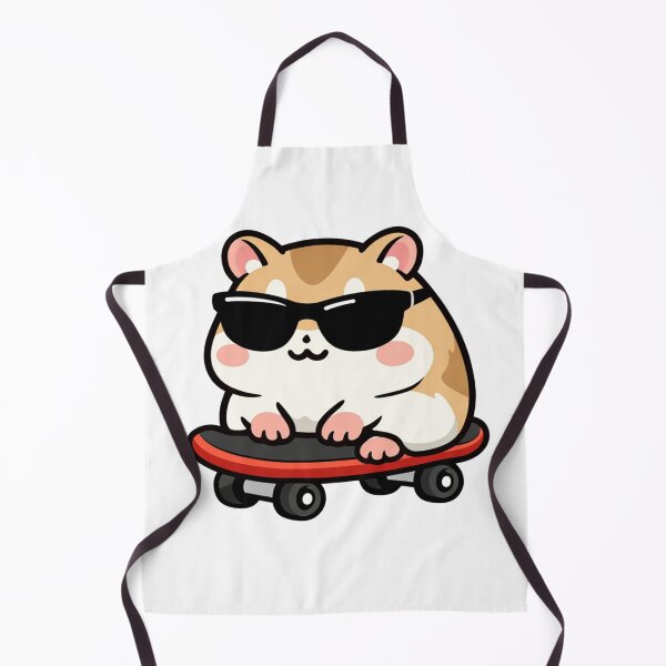 Item preview, Cool Skateboarding Hamster wearing Sunglasses designed and sold by Owcomm.