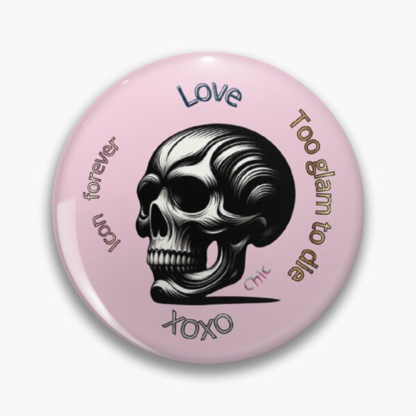 Item preview,  Iconic Glam Skull designed and sold by Catfcreations.