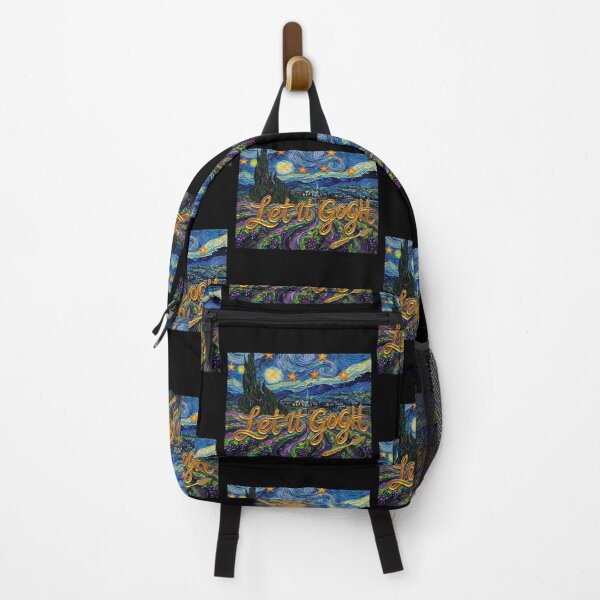 Item preview, Let it Gogh Funny Vincent Van Gogh Starry Night Design designed and sold by gear-posters.