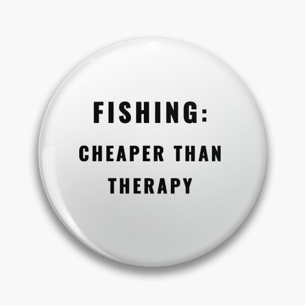 Item preview, Fishing Cheaper Than Therapy Fishing Quote T-Shirt | Uncle Jichuan designed and sold by Uncle-Jichuan.