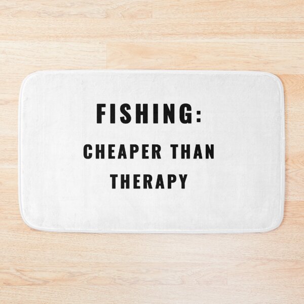 Item preview, Fishing Cheaper Than Therapy Fishing Quote T-Shirt | Uncle Jichuan designed and sold by Uncle-Jichuan.