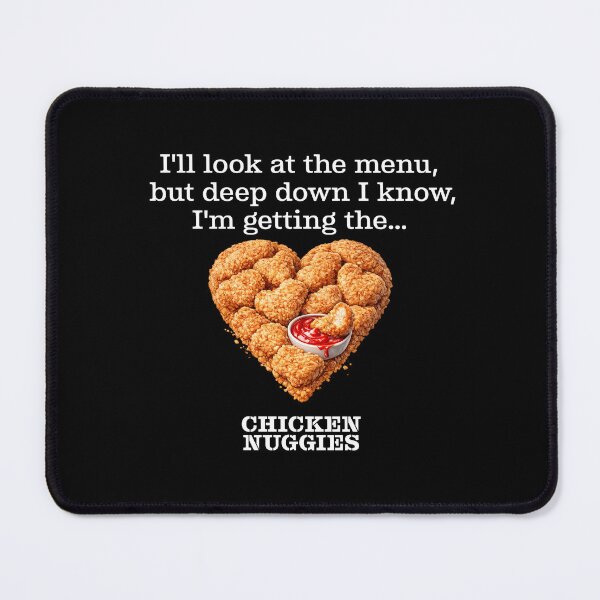 Item preview, Chicken Nugget Lover - Nuggie Addict designed and sold by Hello Bee Bee.