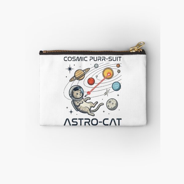 Item preview, Funny Space Cat Gift Astronaut Cat Lover Cosmic Purr-suit  Laser Eye Cat Shirt Geek Gift designed and sold by Dev Mode.