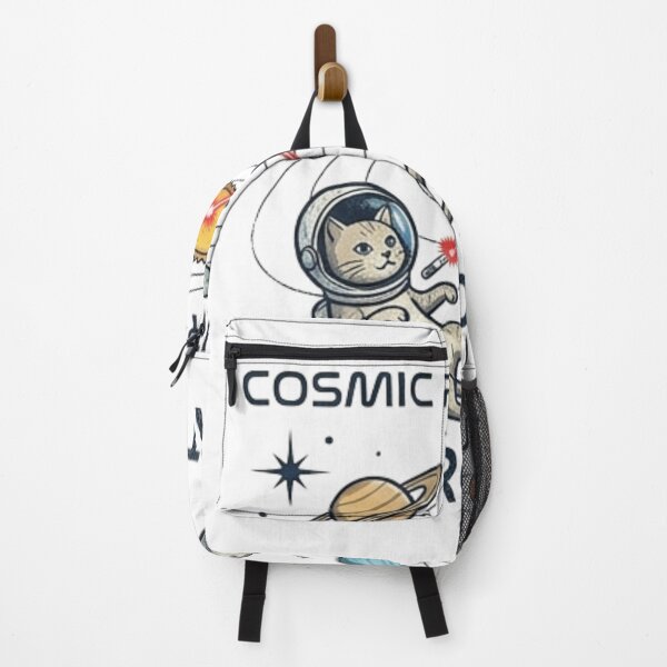 Item preview, Funny Space Cat Gift Astronaut Cat Lover Cosmic Purr-suit Laser Eye Cat Shirt Geek Gift designed and sold by Dev Mode.
