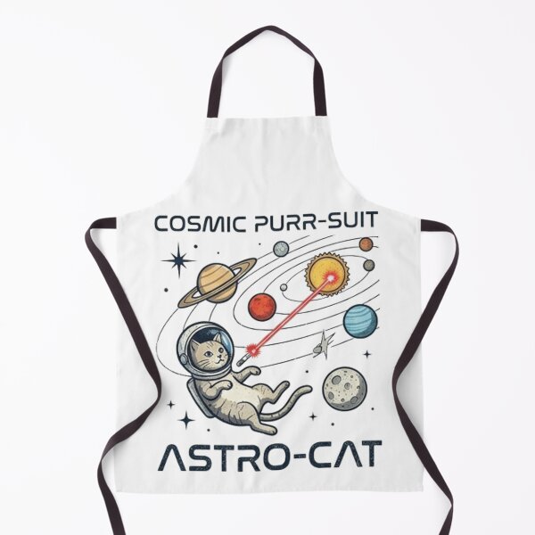 Item preview, Funny Space Cat Gift Astronaut Cat Lover Cosmic Purr-suit Laser Eye Cat Shirt Geek Gift designed and sold by Dev Mode.