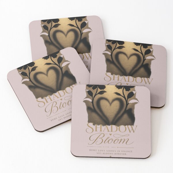 Item preview, Shadow Bloom Romantic Floral Love Design designed and sold by JagrDesigns.