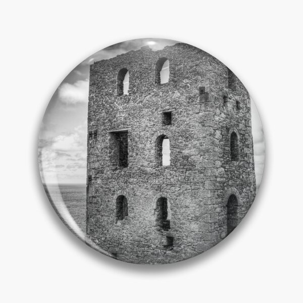 Item preview, Wheal Coates Engine House – Black and White designed and sold by Paul Thompson Photography.
