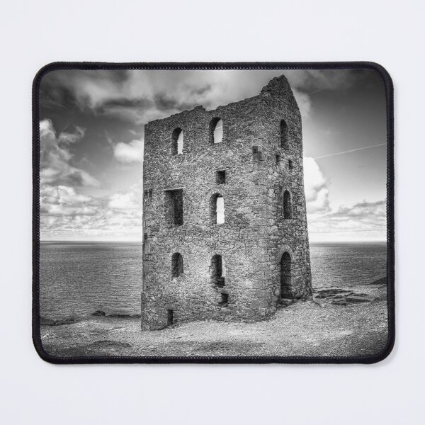 Item preview, Wheal Coates Engine House – Black and White designed and sold by Paul Thompson Photography.