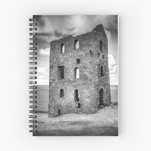 Item preview, Wheal Coates Engine House – Black and White designed and sold by Paul Thompson Photography.