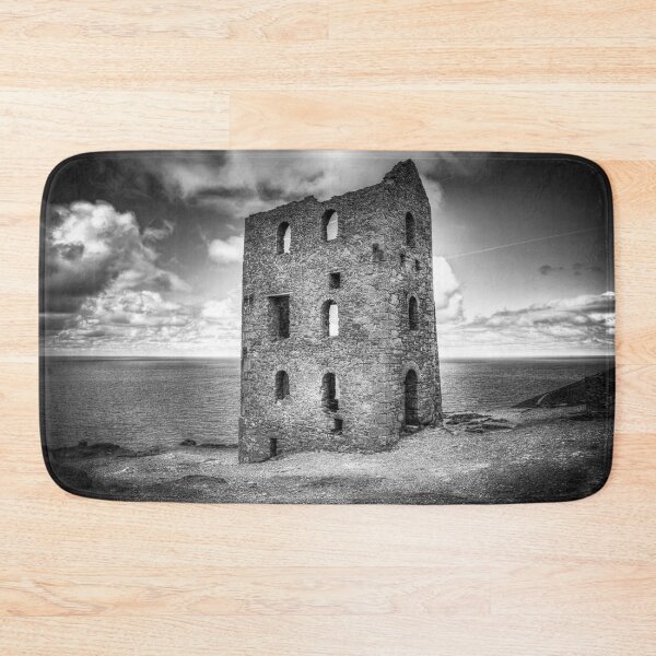 Item preview, Wheal Coates Engine House – Black and White designed and sold by Paul Thompson Photography.