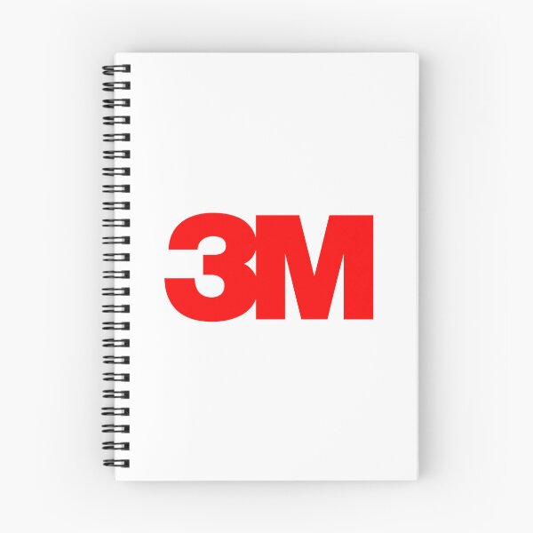Item preview, Official 3M Corporate Logo Red Text on Black Background designed and sold by johayatervima.