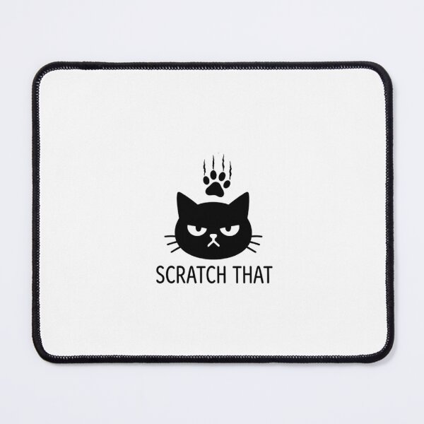 Item preview, Scratch That Angry Black Cat designed and sold by GiggleInkTees.