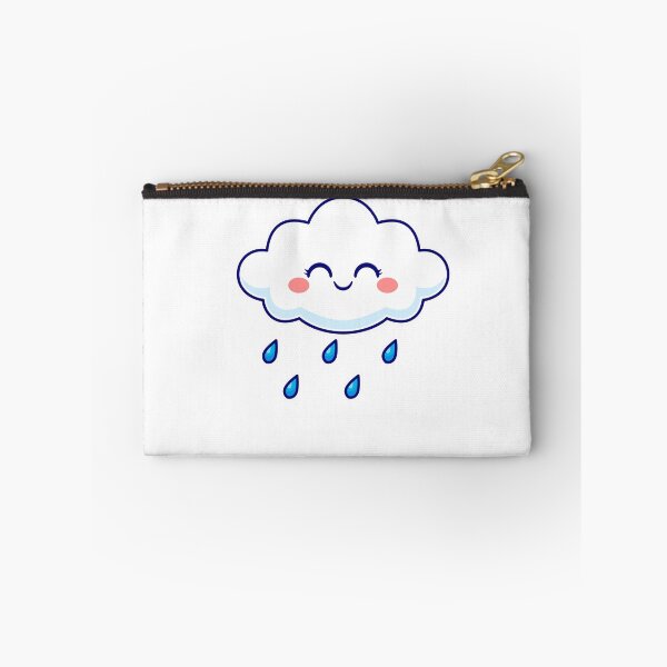 Item preview, Happy Little Rain Cloud Kawaii Sticker designed and sold by simranart111.