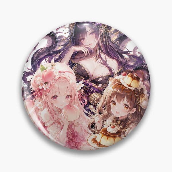 Item preview, Peach Girl, Pudding Girl, and Yamata no Orochi designed and sold by HD3284.