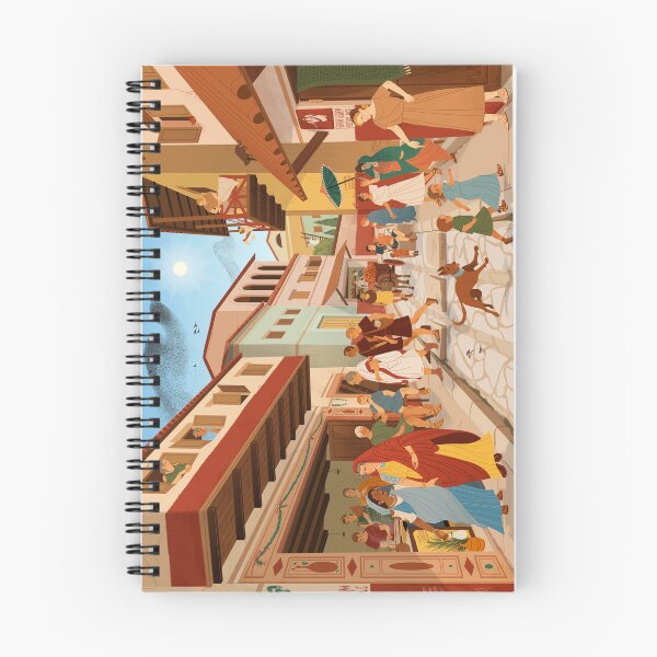 Item preview, Life in a Roman Street - Daytime designed and sold by flaroh.