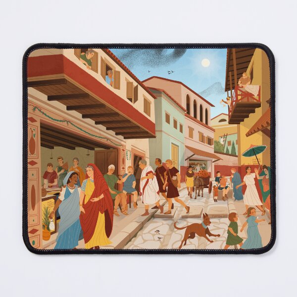 Item preview, Life in a Roman Street - Daytime designed and sold by flaroh.