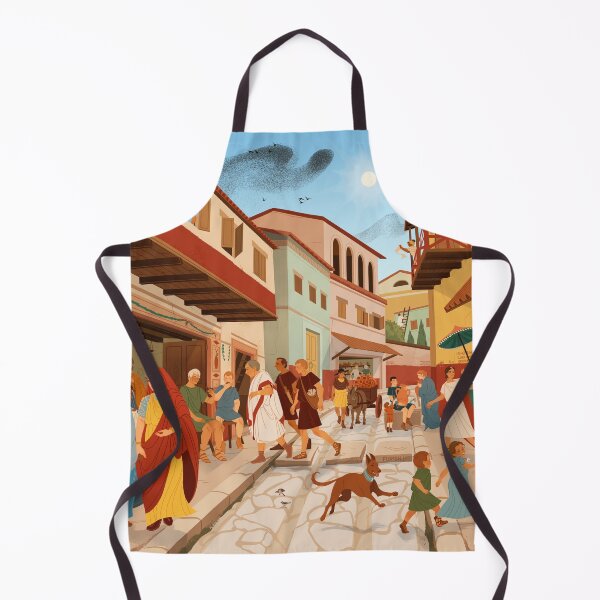 Item preview, Life in a Roman Street - Daytime designed and sold by flaroh.
