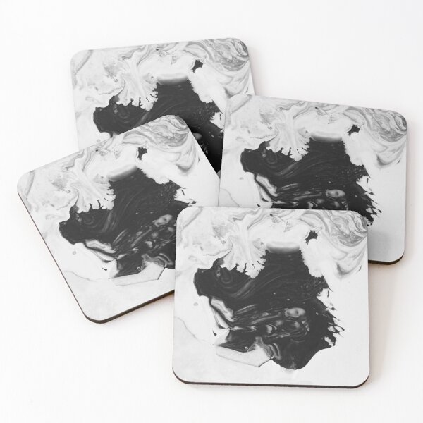 Item preview, Black & White Eraserhead Acrylic Pour designed and sold by Andyshouse.