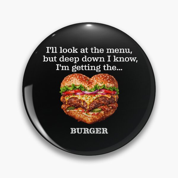 Item preview, Burger Lover - Burger Addict designed and sold by Hello Bee Bee.