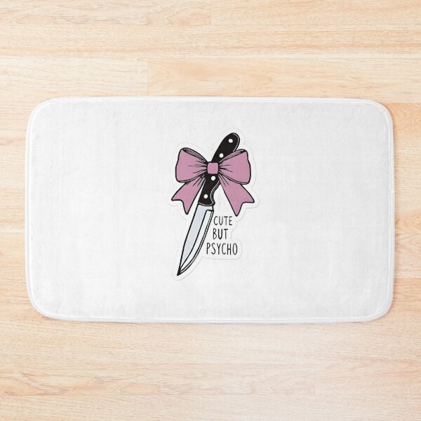 Item preview, Cute But Psycho Pink Bow Dagger designed and sold by LazyGeniusArt.