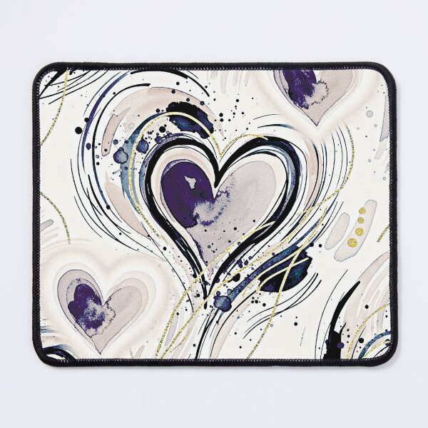 Item preview, Purple heart with golden accents designed and sold by ColdStarfish.