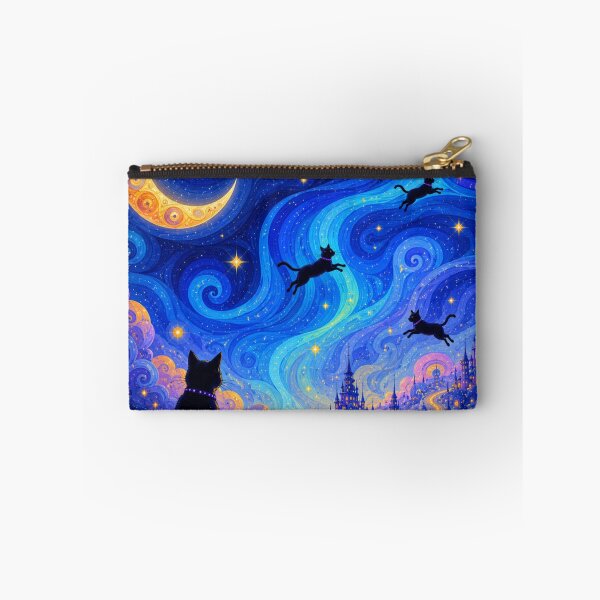 Item preview, Future Cat Lucid Dreamscape Cosmic Fantasy Sky Journey designed and sold by Mindworx21.