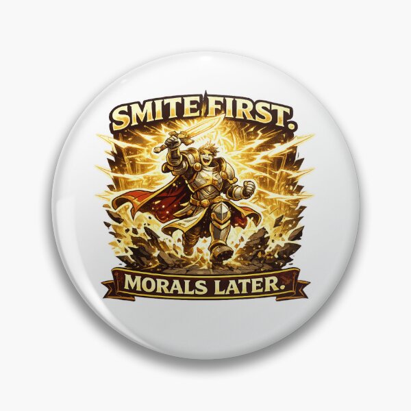 Item preview, Paladin - “Smite First, Morals Later.” designed and sold by ESSClothing.