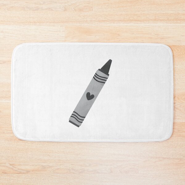 Item preview, Cute Black Dark Grey Crayon designed and sold by winterpumpkin.