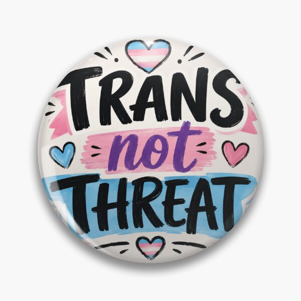 Item preview, Trans Not Threat designed and sold by StudioSnehaSomani4.
